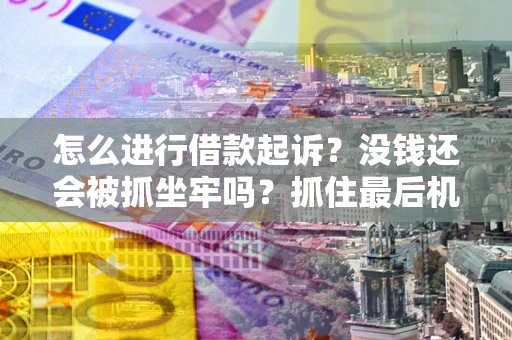武汉怎么进行借款起诉？没钱还会被抓坐牢吗？抓住最后机会！