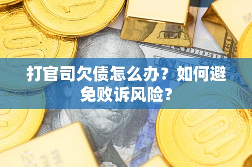 武汉打官司欠债怎么办？如何避免败诉风险？