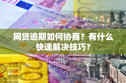 武汉网贷逾期如何协商？有什么快速解决技巧？