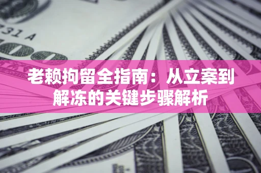 武汉老赖拘留全指南：从立案到解冻的关键步骤解析