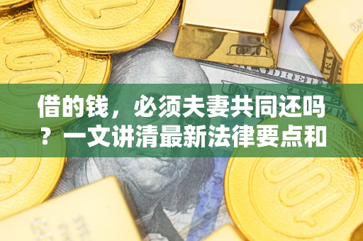 武汉借的钱，必须夫妻共同还吗？一文讲清最新法律要点和避坑指南