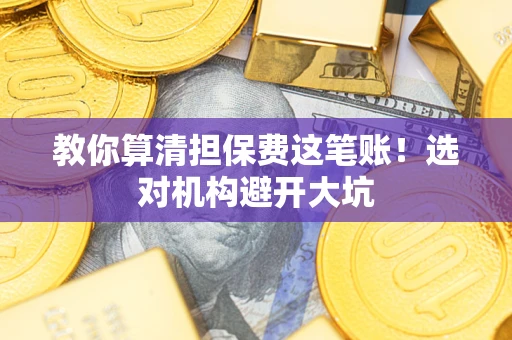 武汉教你算清担保费这笔账！选对机构避开大坑