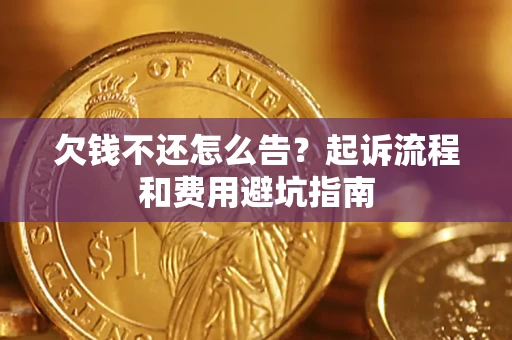 武汉欠钱不还怎么告?起诉流程和费用避坑指南 武汉欠钱不还怎么告?起诉流程和费用避坑指南