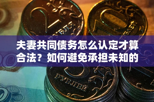 武汉夫妻共同债务怎么认定才算合法？如何避免承担未知的债务风险？